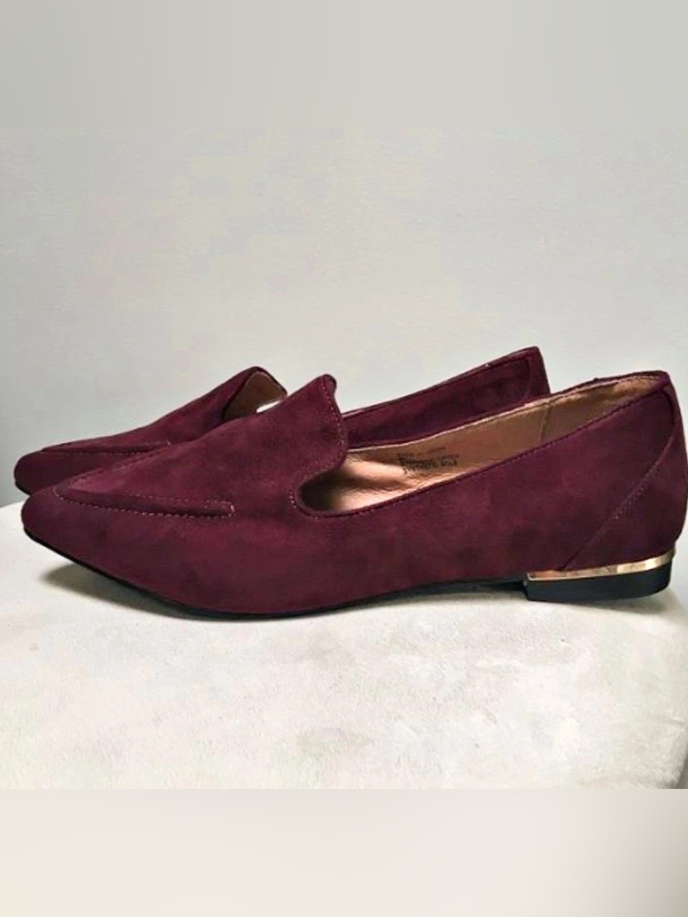 Steve Madden Pointed Toe Loafers in Purple US 6.5